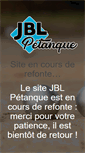 Mobile Screenshot of jblpetanque.com